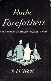 Rude Forefathers - First Edition - 1949 Bannisdale Press - Francis Horner West author.