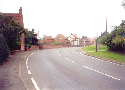 Entering Upton from the east
